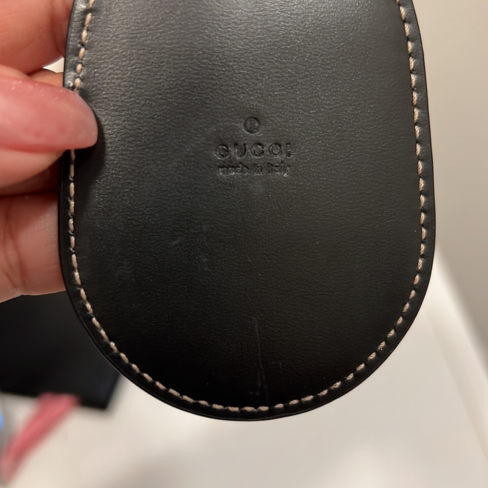 Gucci Leather Luggage Tag - Picture 3 of 4